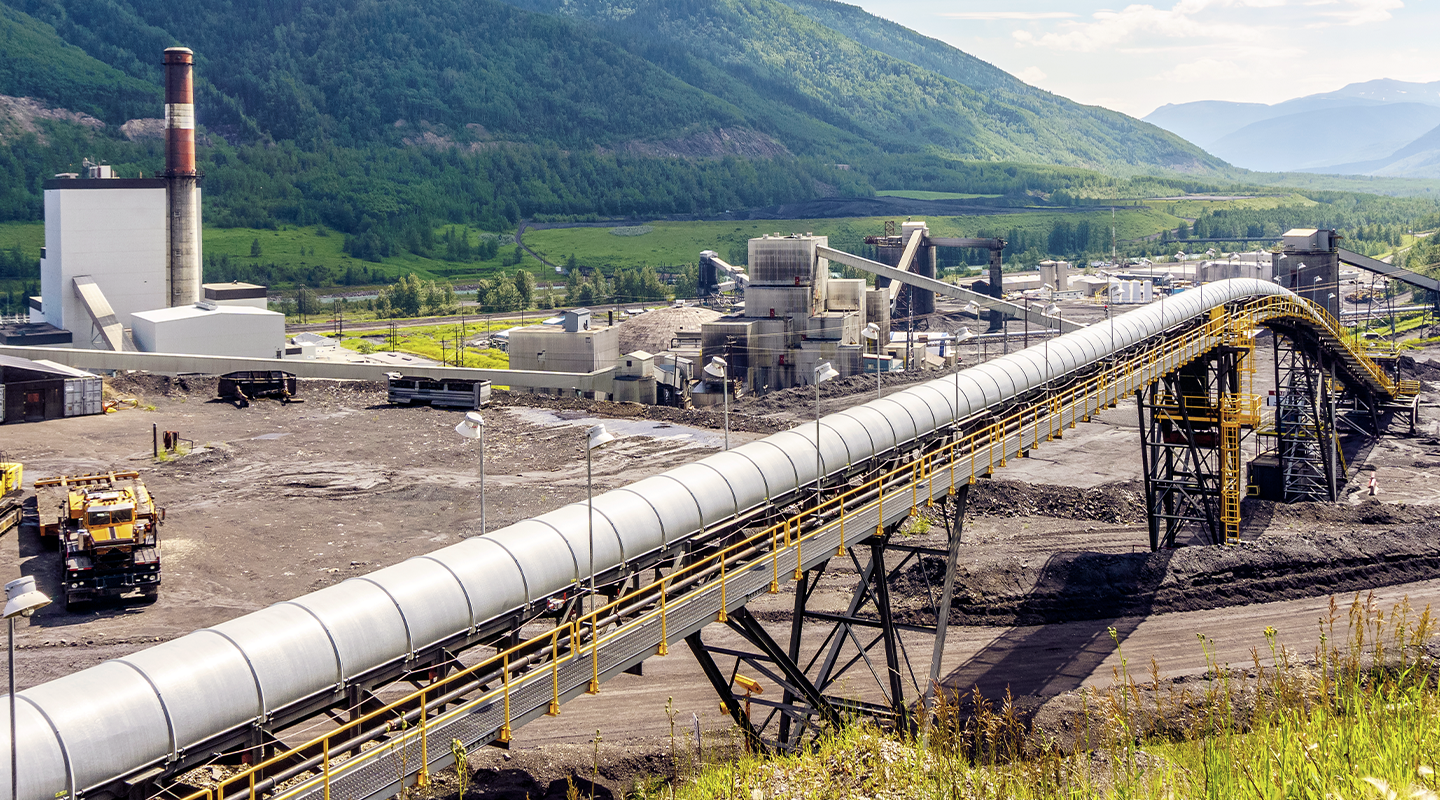 Mining site in British Columbia served by Seven Horses Transport